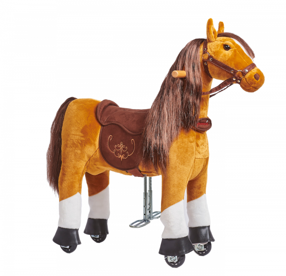 Levně Mechanický jezdící kůň Ponnie Fancy S