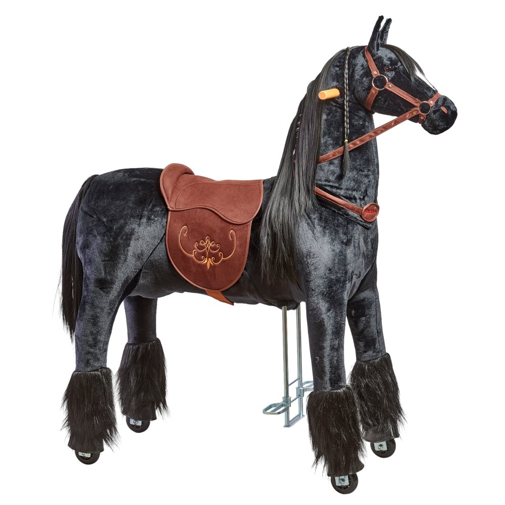 Levně Mechanický jezdící kůň Ponnie Ebony XL PROFI