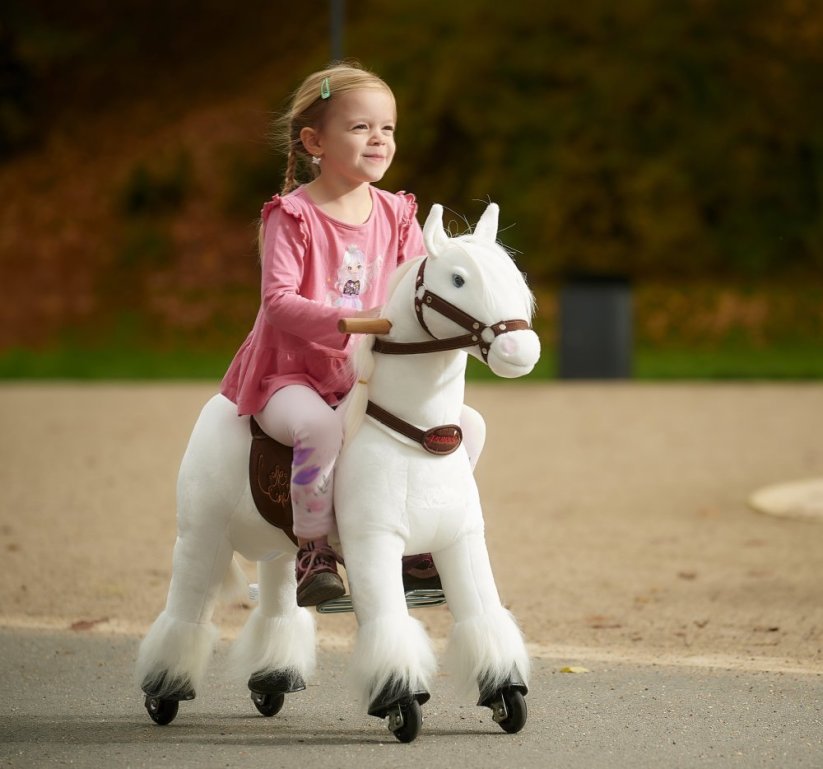 Mechanisches Pferd auf Rollen Ponnie Tiara S