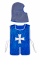 Costume de chevalier bleu ⁠ M