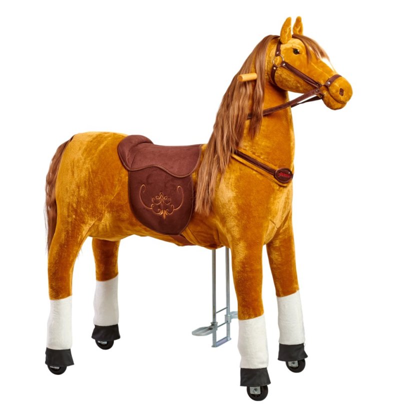 Mekanisk ride on häst Ponnie Fancy XL PROFI