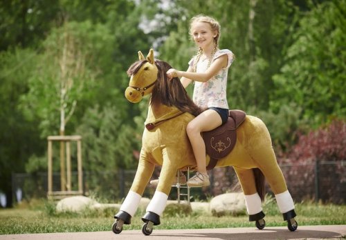 PROFI mechaniczny koń dla dzieci Ponnie & Ponycycle