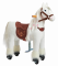 Ponnie Tiara S fehér lovagolható ló