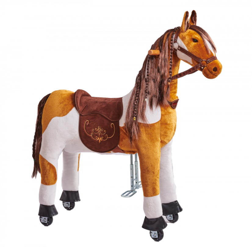 Mechanisches Pferd auf Rollen Ponnie Misty M