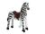 Mekanisk zebra Ponnie Dixi XL PROFI