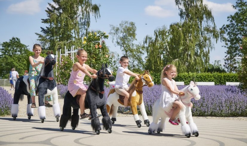 Mekanisk kørende hest Ponnie Fancy S