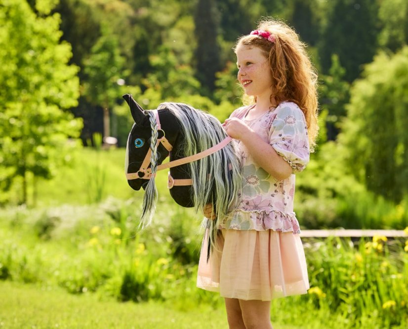 Hobby Horse Ponnie Barock Pinto pink - Size: S - A4
