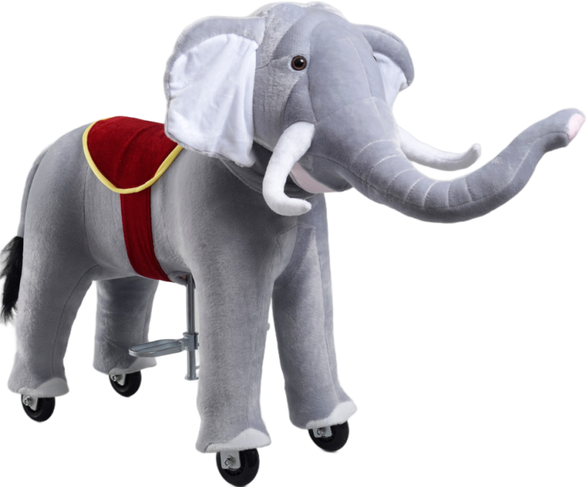 Éléphant à roulettes inline Ponnie Bimbo S
