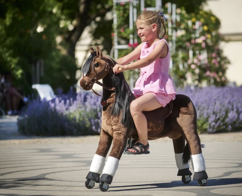 Mekanisk kørende hest Ponnie Happy M