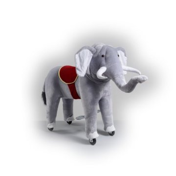 PRO mechanical horses and other animals on wheels - Color - White