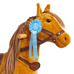 Cocarde Ponnie pour les gagnants - bleu