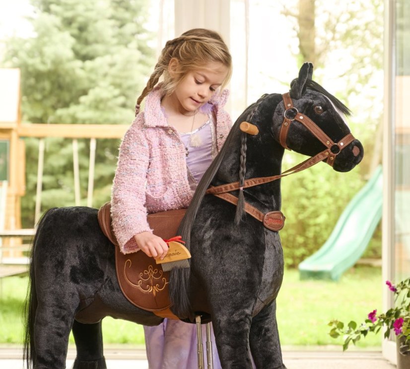 Ponnie Ebony S mechanikus lovagló ló
