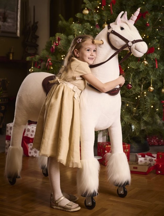 Mechanical ride on Unicorn Merlin Ponnie XL PRO