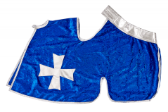 Kleding voor een paardje van Ponnie, maat M, blauw