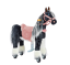 Ponnie Domino S lovacska kerekeken rózsaszín nyereggel