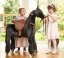 Jeżdżący mechaniczny koń Ponnie Ebony M