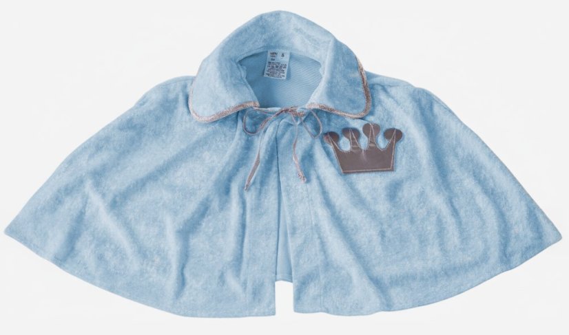 Kabátik a závoj pre princeznú M - M – svetlomodrá