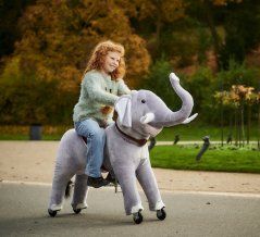 Mechanisch rijdende olifant van Ponnie, Bimbo, maat M