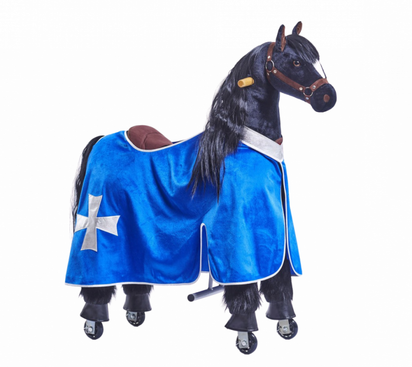 Obleček pro koníka Ponnie M modrý