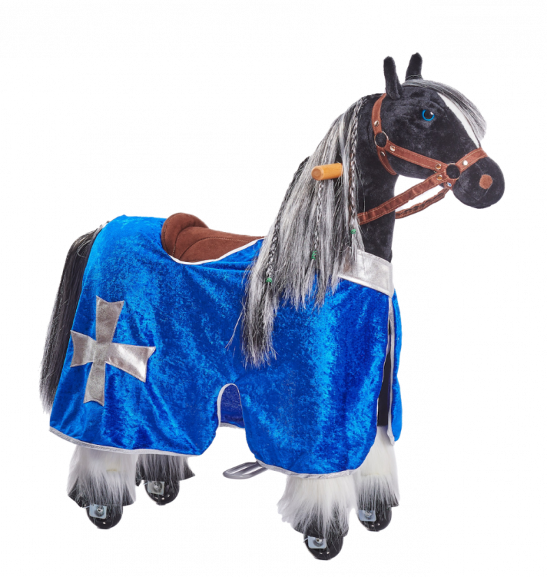 Kleding voor een paardje van Ponnie, maat S, blauw