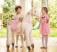 Mechanical riding unicorn Ponnie Merlin M with pink saddle