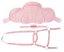Selle et licol avec bride pour cheval Ponnie rose - Taille: XL