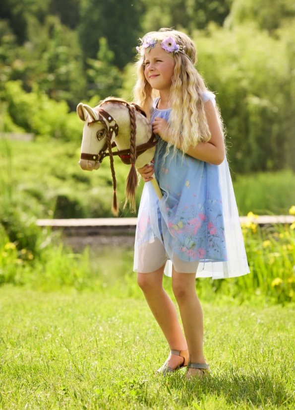 Koń na patyku Ponnie Magical