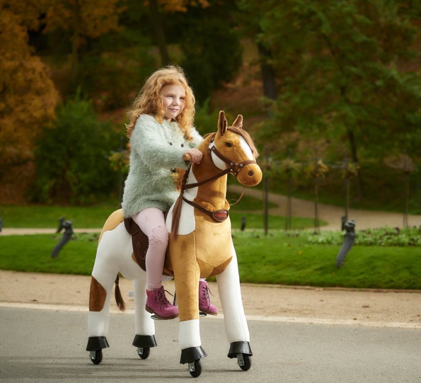 Mechanisches Pferd auf Rollen Ponnie Misty M