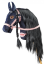 Hobby Horse Black Lady růžová - Velikost: S - A4
