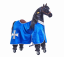 Obleček pro koníka Ponnie M modrý