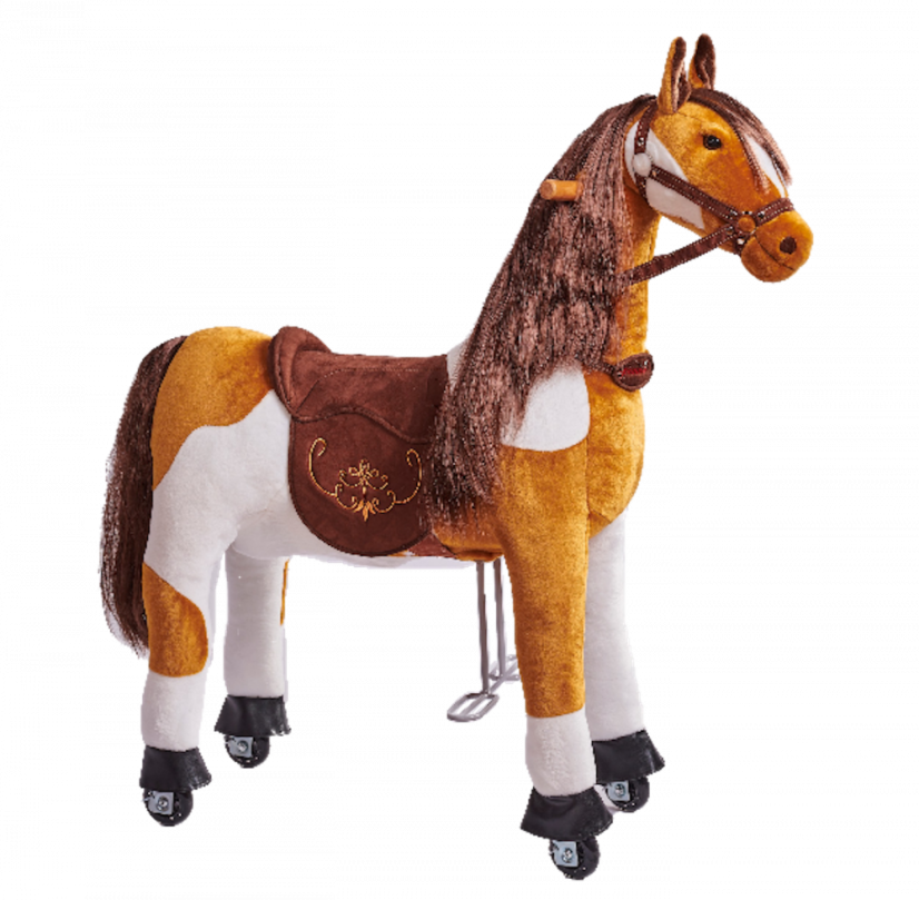 Mechanisches Pferd auf Rollen Ponnie Misty M