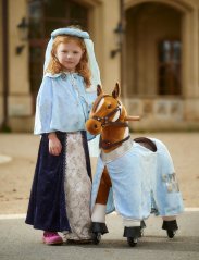 Caparison voor het Ponnie-paard S lichtblauw