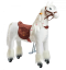 Hvid mekanisk kørende hest Ponnie Tiara M