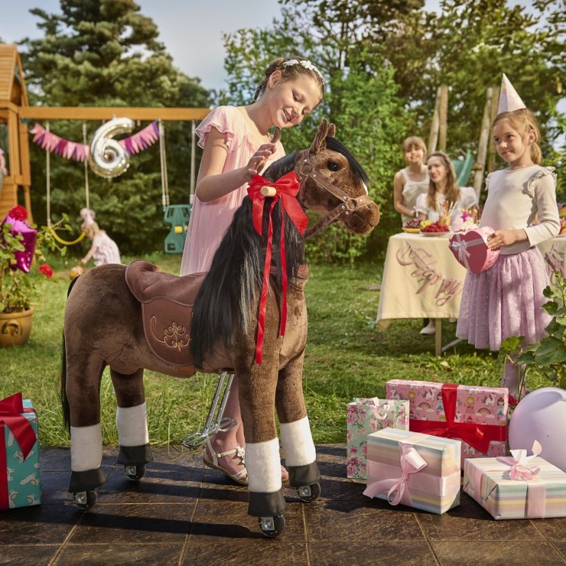 Mekanisk kørende hest Ponnie Happy M