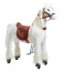 Hvid mekanisk kørende hest Ponnie Tiara M