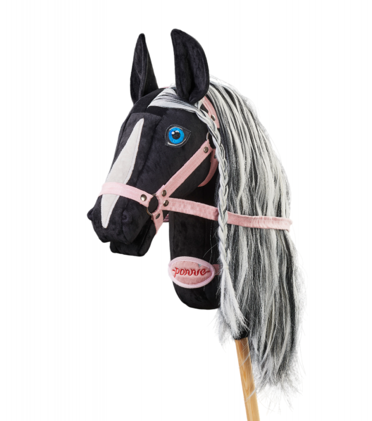Hobby Horse Ponnie Barock Pinto A3 ružový