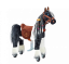 Ponnie Domino S plüss lovagolható ló