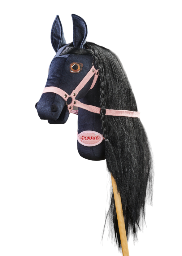 Hobby Horse Black Lady růžová - Velikost: S - A4