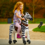 Zèbre à roulettes inline Ponnie Dixi S