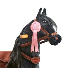 Ponnie kokard för vinnaren - rosa