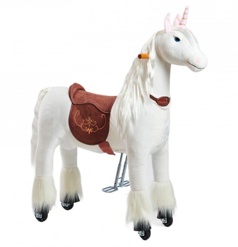 Mekanisk kørende unicorn Ponnie Merlin M