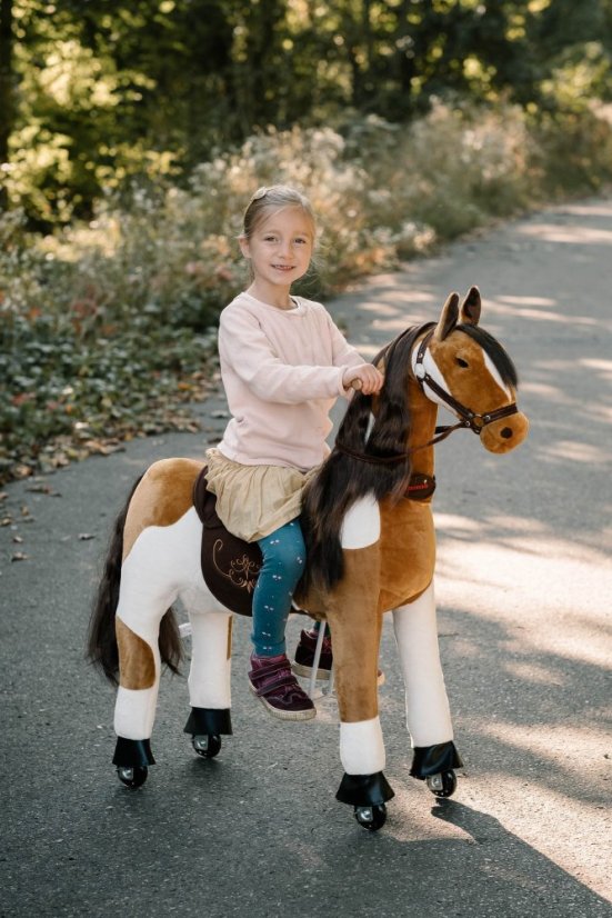Mechanisches Pferd auf Rollen Ponnie Misty M