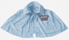 Cape en sluier voor een prinses, maat M - lichtblauw