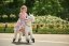 Cavallo da equitazione in linea Ponnie Tiara S con sella rosa